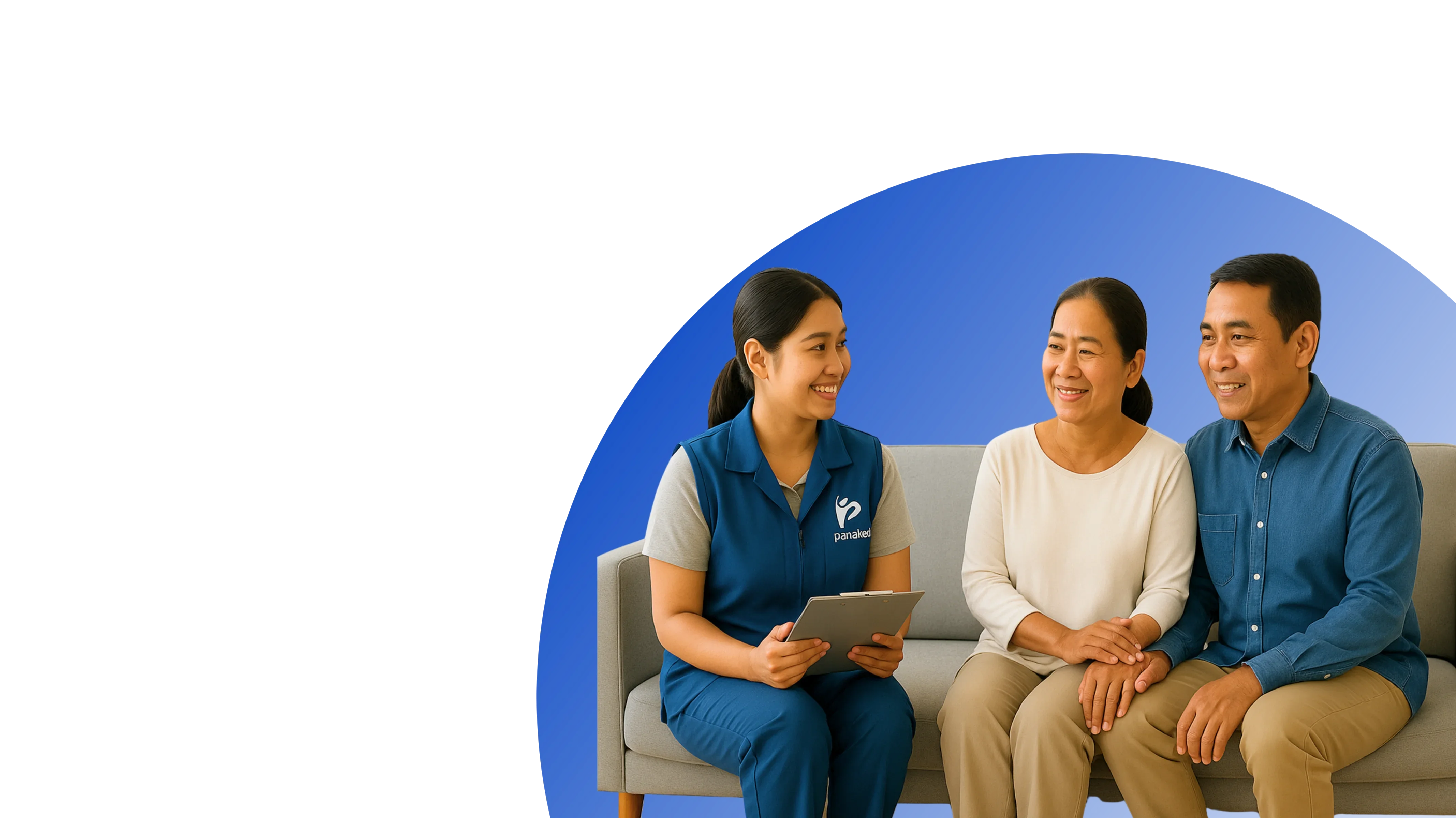 Dokter menjelaskan hasil medical check-up Panakea Virtue kepada pasien