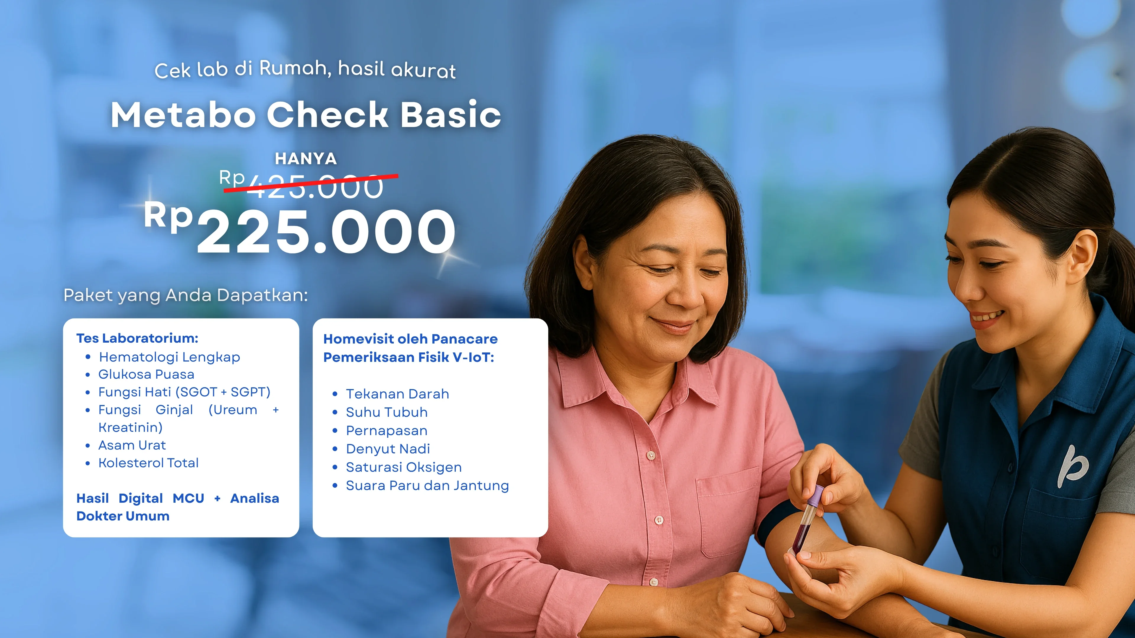 Hasil MCU digital yang mudah diakses dari Panakea Virtue